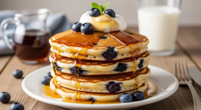 Blueberry Buttermilk Pancakes 10 Blueberry Buttermilk Pancakes