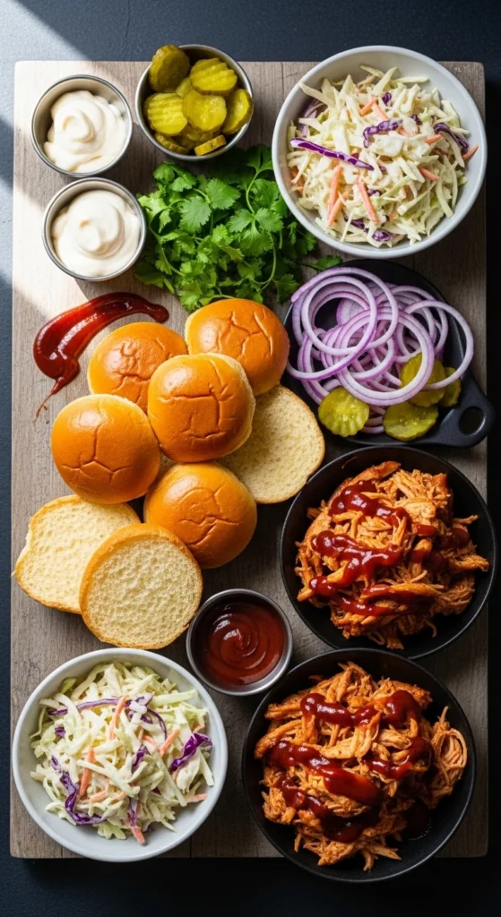 BBQ Chicken Sliders Ingredients