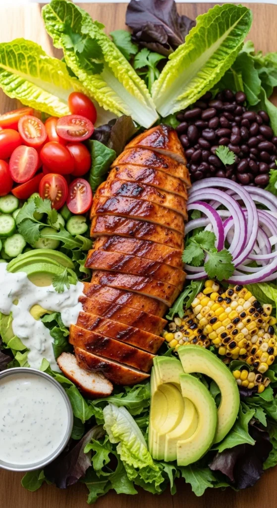 Bbq Chicken Salad Ingredients