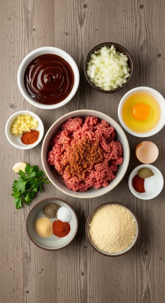 Bbq Meatballs Ingredients