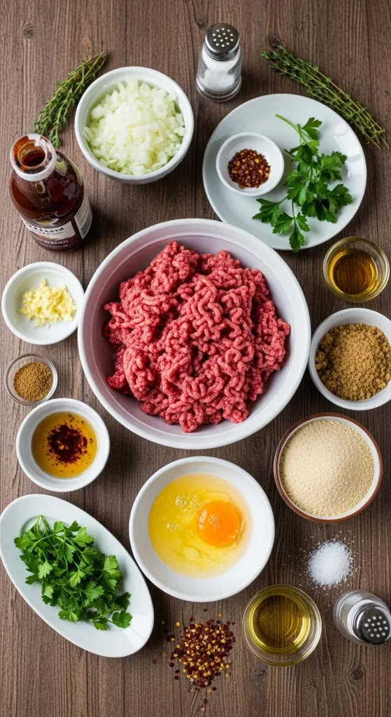 Bbq Meatballs Ingredients