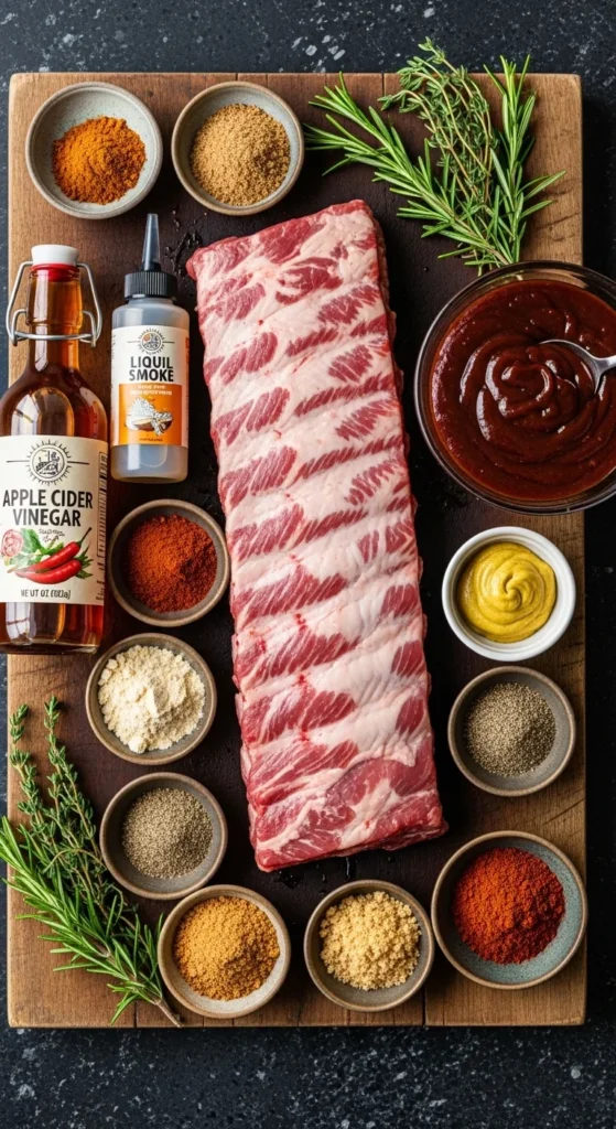 Bbq Ribs Ingredients