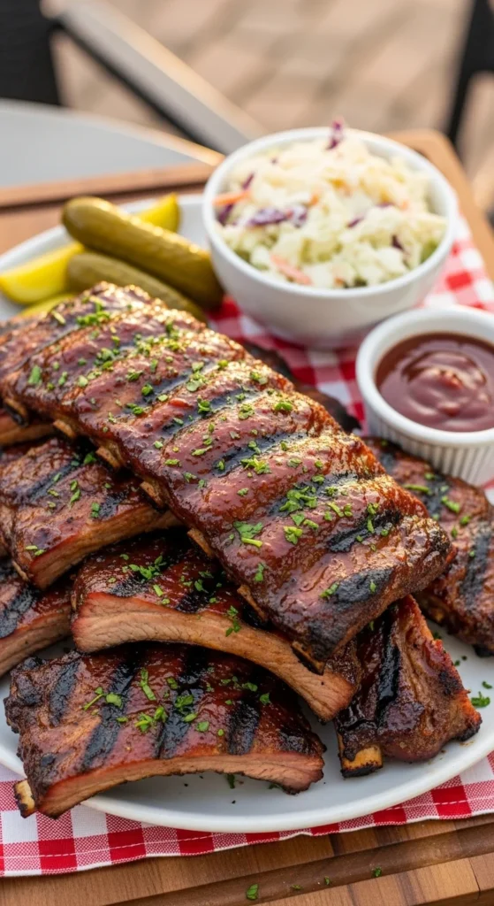 Bbq Ribs Serving