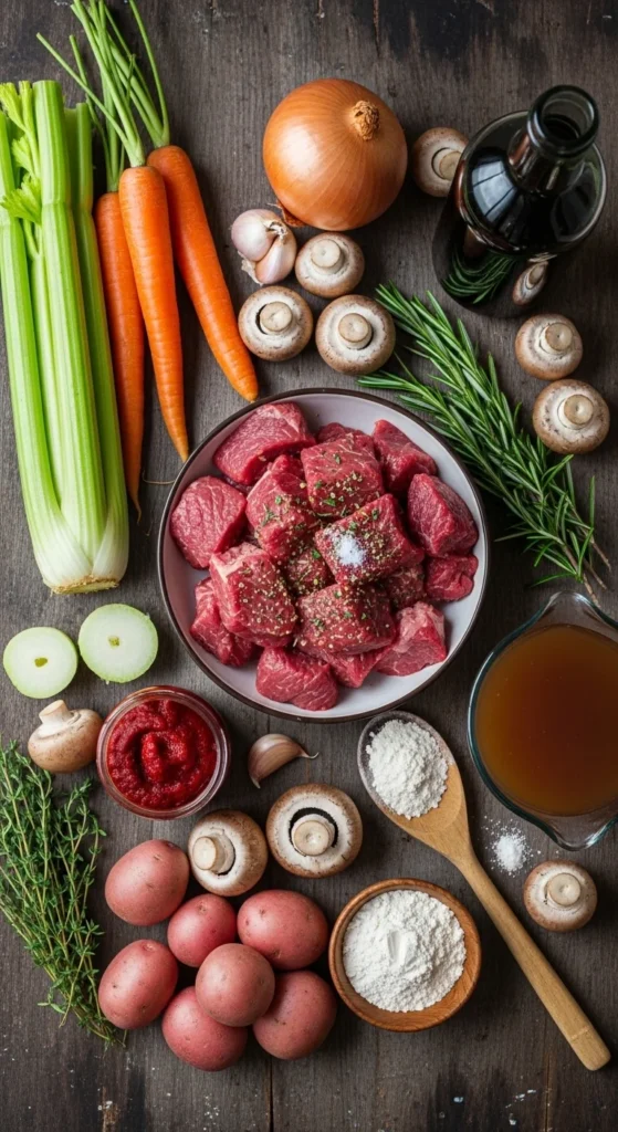 Beef Stew Ingredients