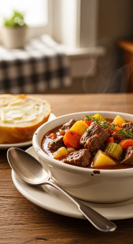 Beef Stew Serving