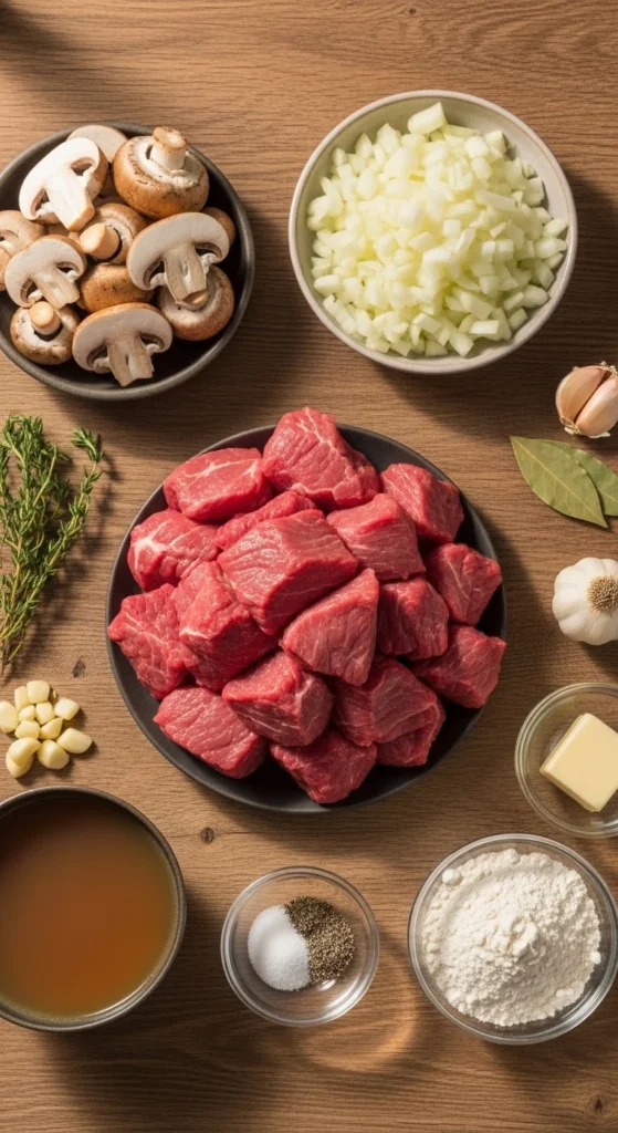 Beef Tips Ingredients
