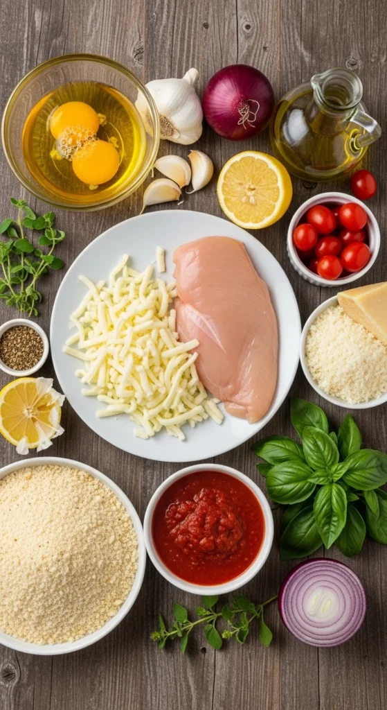 Chicken Parmesan Ingredients