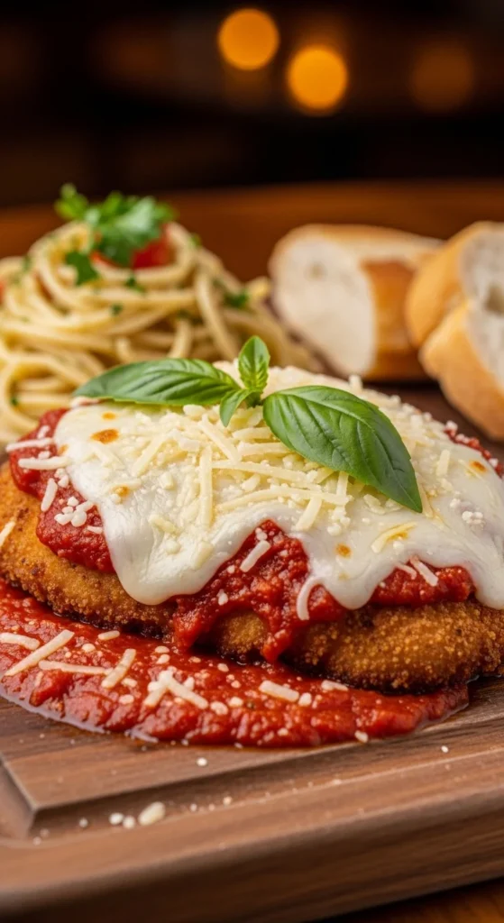 Chicken Parmesan Serving