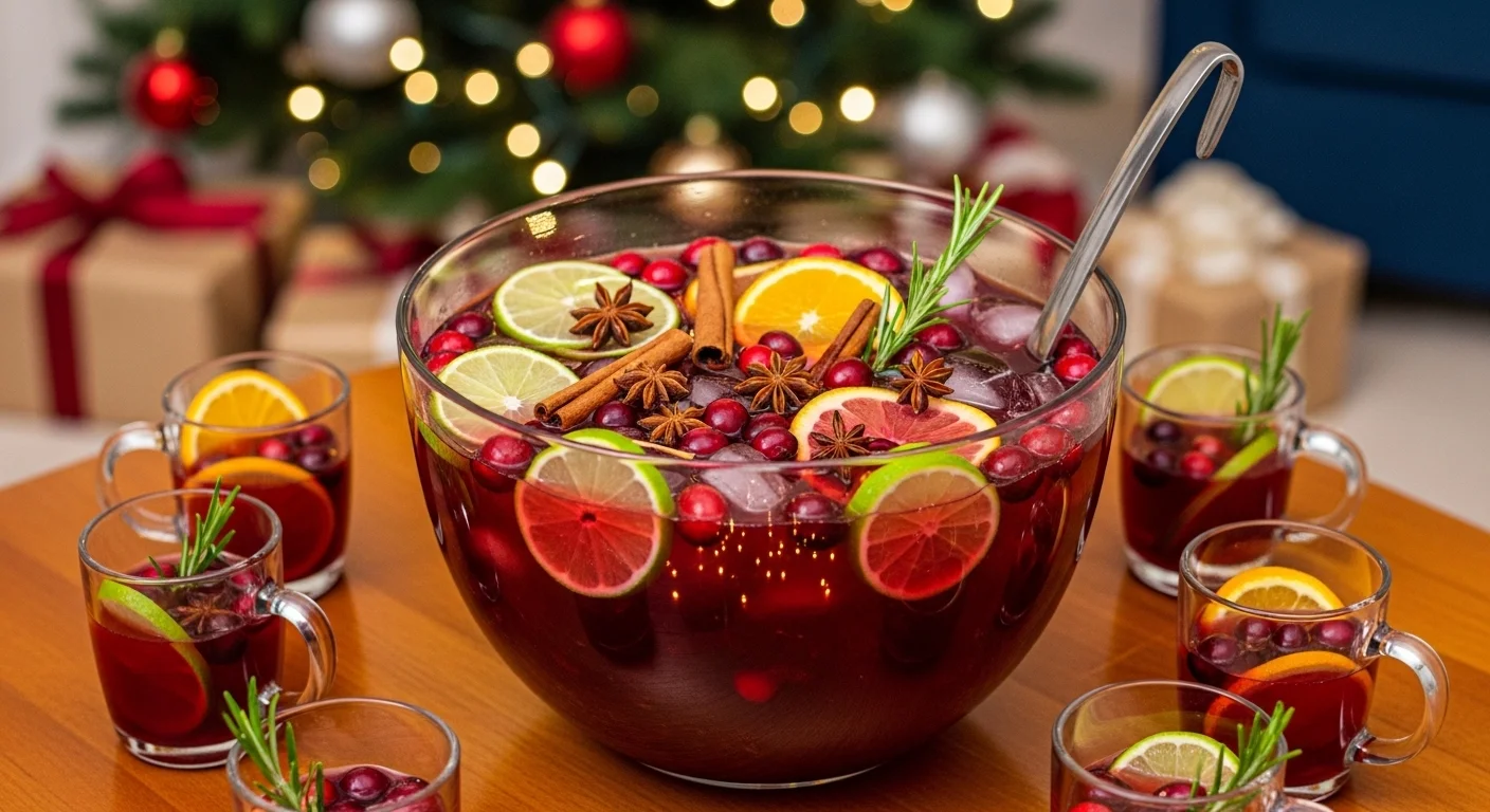 Christmas Punch: Sparkling Holiday Snaps Bash 1 Christmas Punch