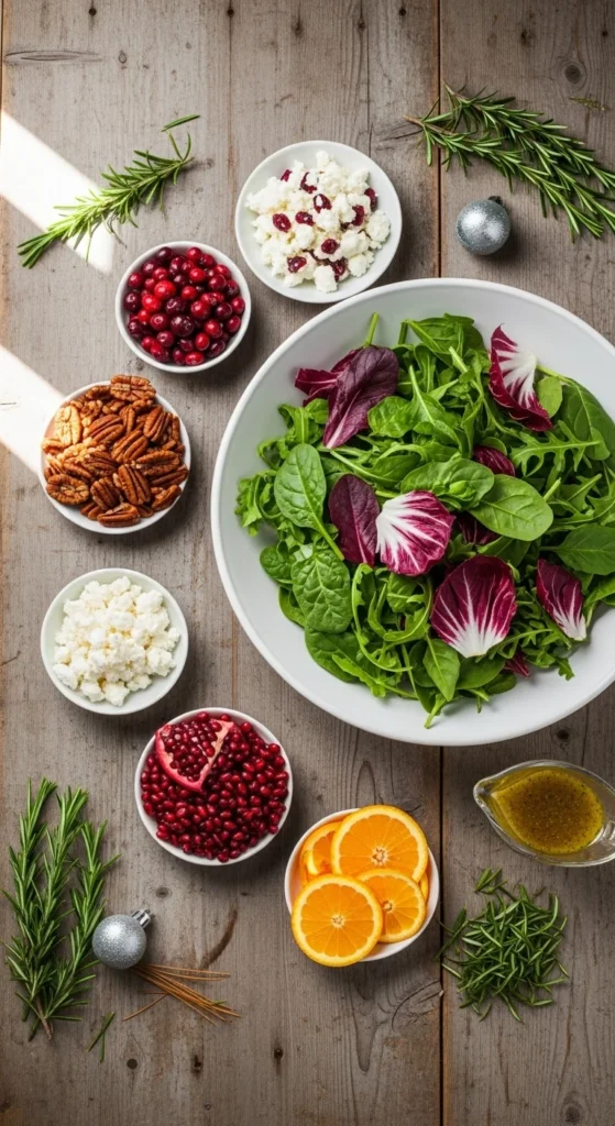 Christmas Salad Ingredients