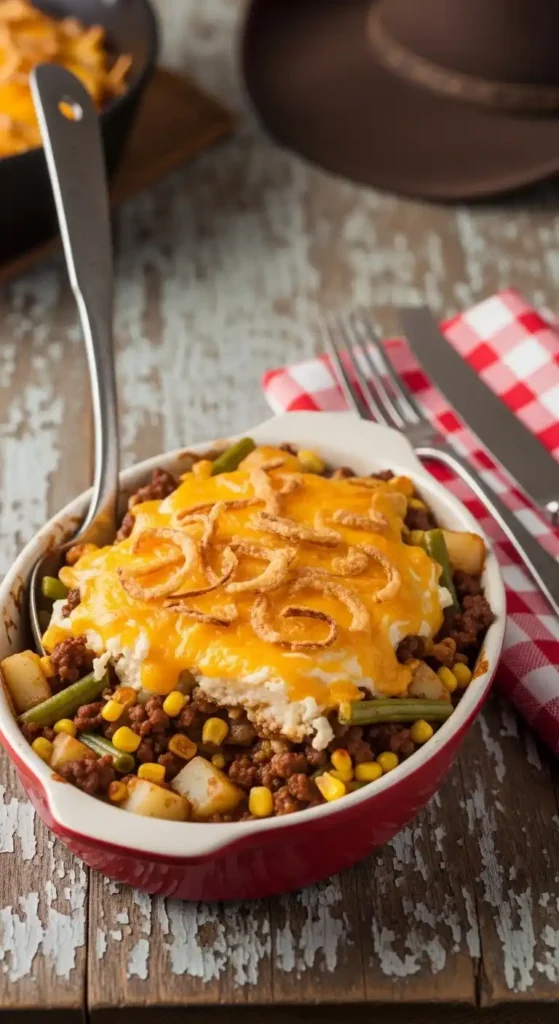Cowboy Casserole Serving