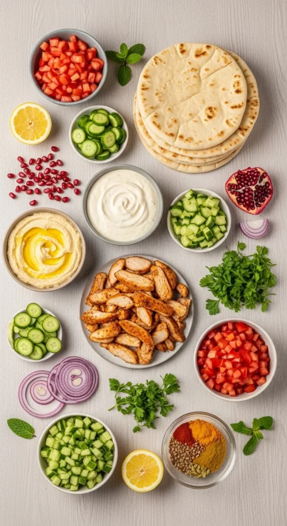 Easy Shawarma Ingredients