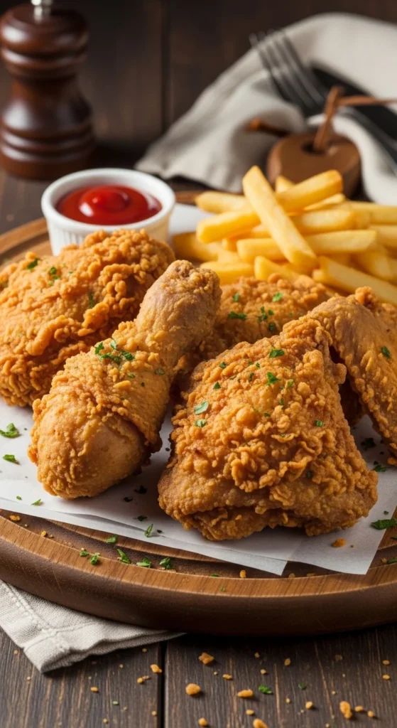 Fried Chicken Serving