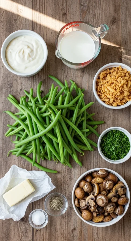 Green Bean Casserole Ingredients