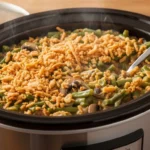 Green Bean Casserole in Crockpot