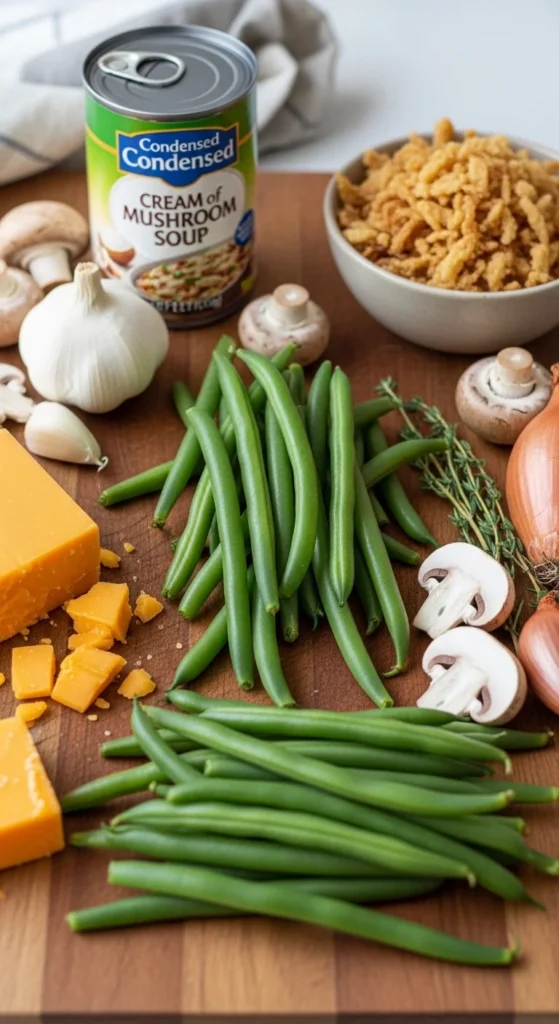 Greenbean Casserole Ingredients