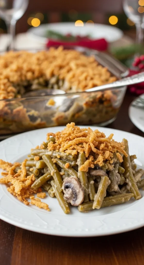 Greenbean Casserole Serving