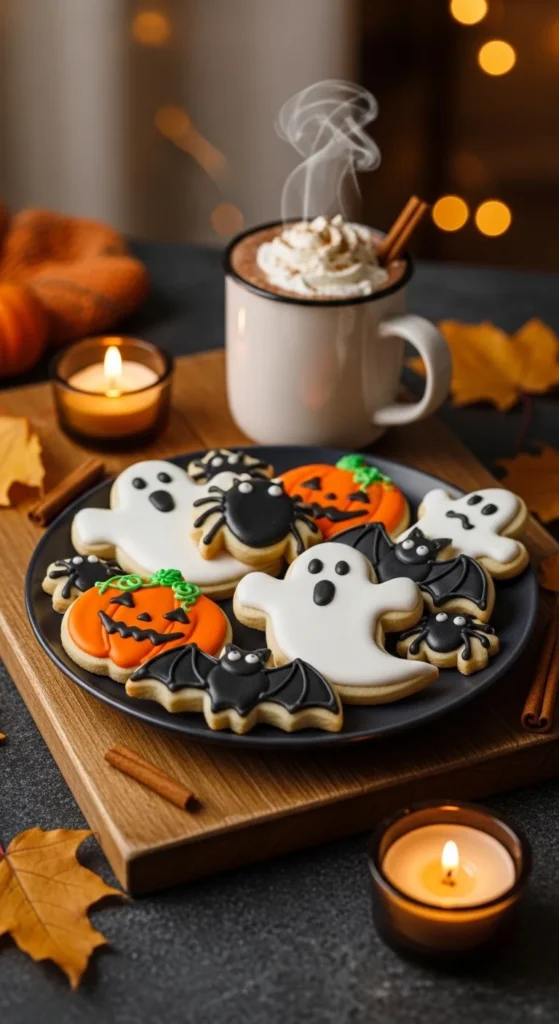 Halloween Sugar Cookies Serving