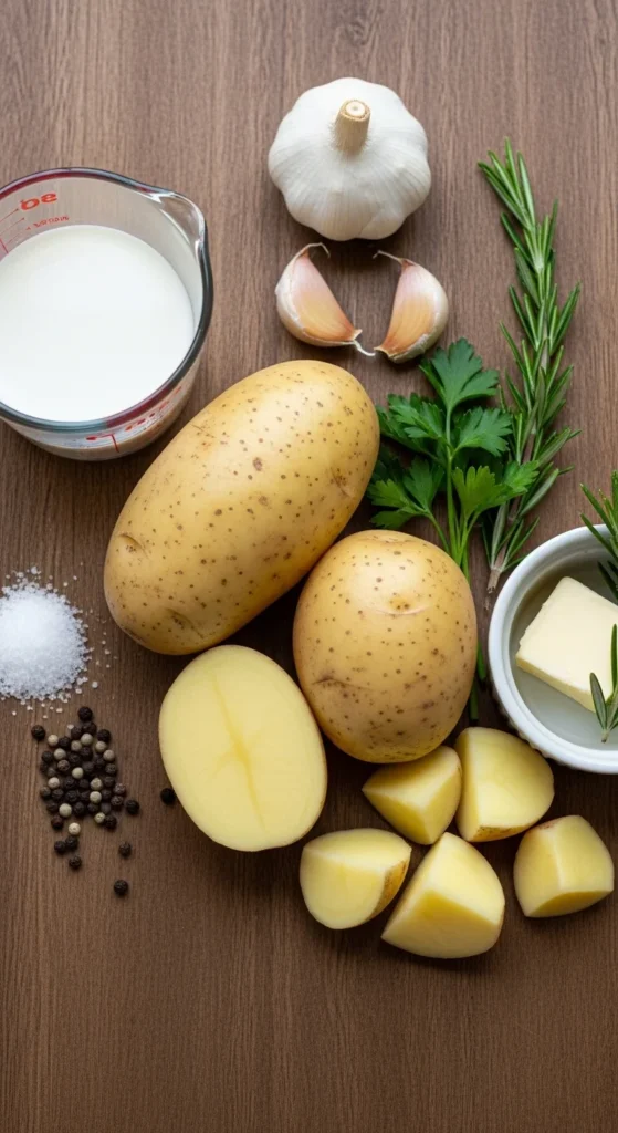 Instant Pot Mashed Potatoes Ingredients