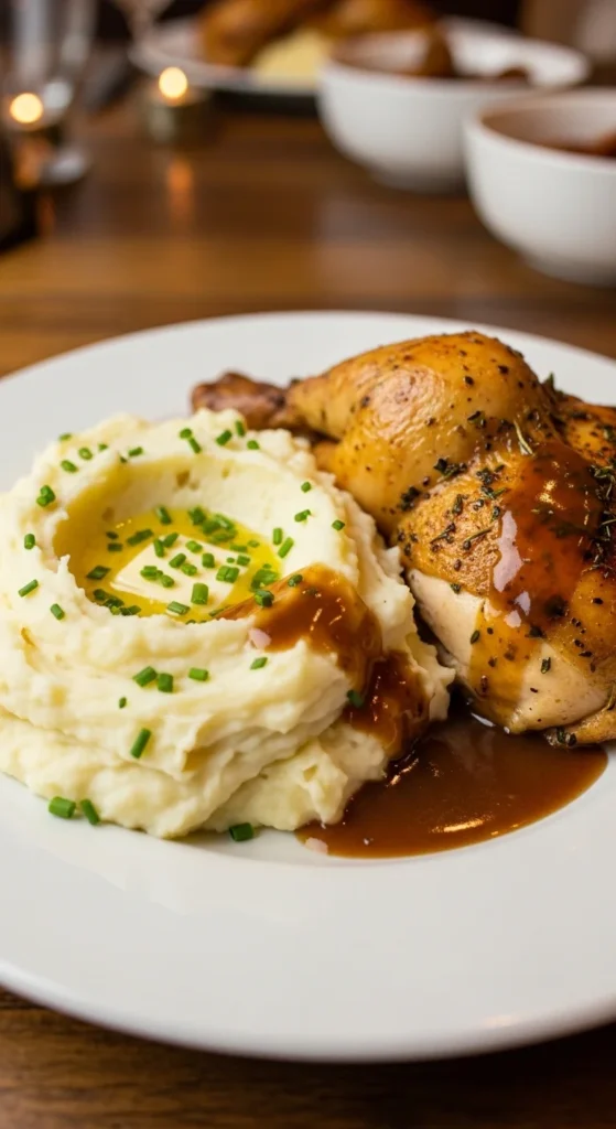 Instant Pot Mashed Potatoes Serving