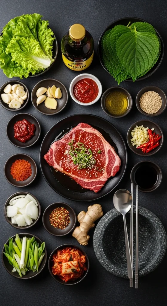 Korean Beef Ingredients
