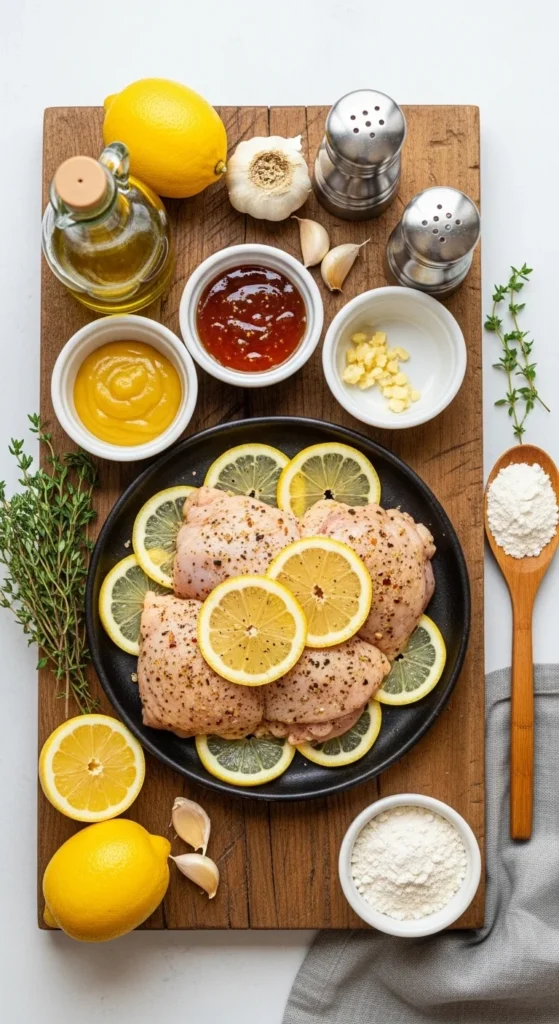 Lemon Chicken Ingredients