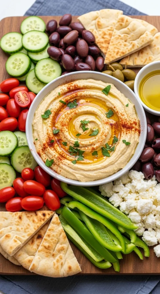 Mediterranean Hummus Serving