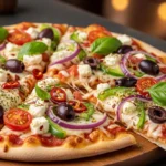 Mediterranean Pizza: Sunshine on a Sheet Pan 2 Mediterranean Pizza