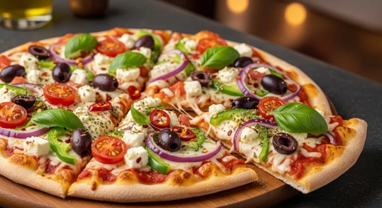 Mediterranean Pizza: Sunshine on a Sheet Pan 7 Mediterranean Pizza