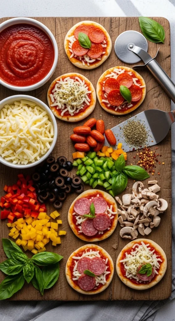 Mini Pizza Ingredients
