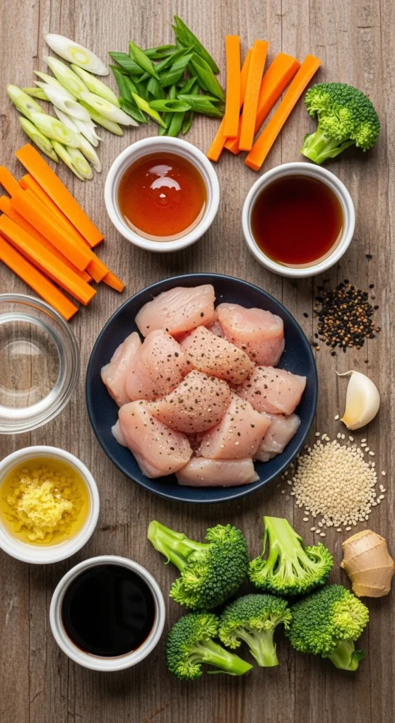 Sesame Chicken Ingredients