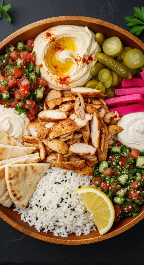 Shawarma Bowl Ingredients
