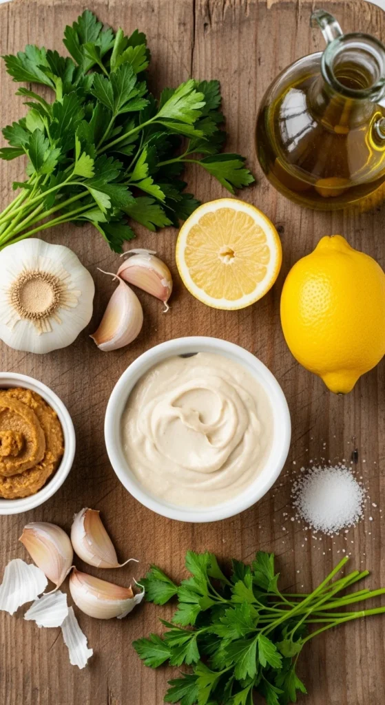 Shawarma Sauce: Your Ticket to Flavor Town in a Dip 3 Shawarma Sauce Ingredients