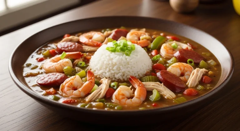 Cheesecake factory shrimp and chicken gumbo recipe