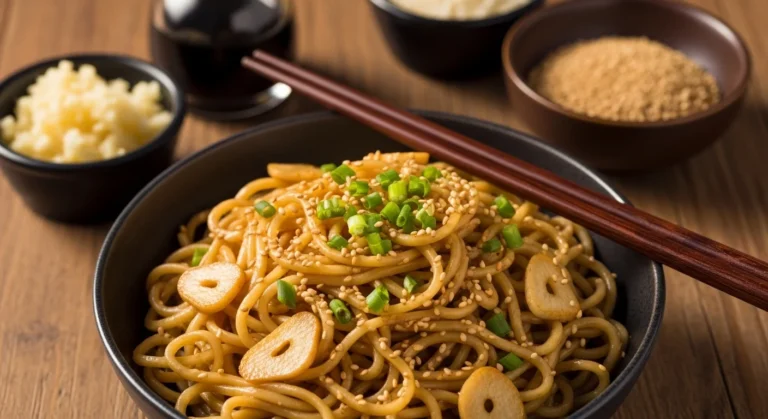 Gyu-Kaku Garlic Noodles Recipe