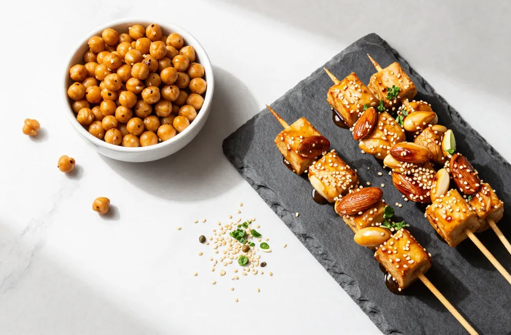 9 Vegan High Protein Snacks Easy: Snack Smarter, Fuel More