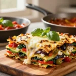 Mediterranean Lasagna: Briny, Veggie-Packed Comfort