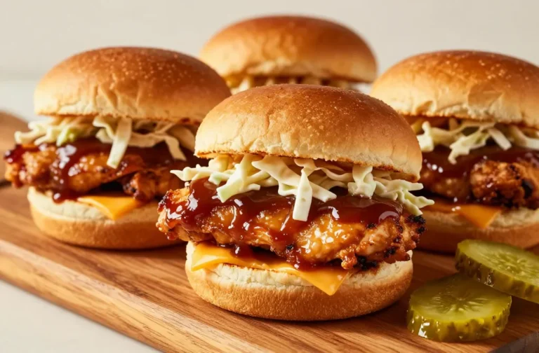 Bbq Chicken Sliders: Weeknight Showstopper