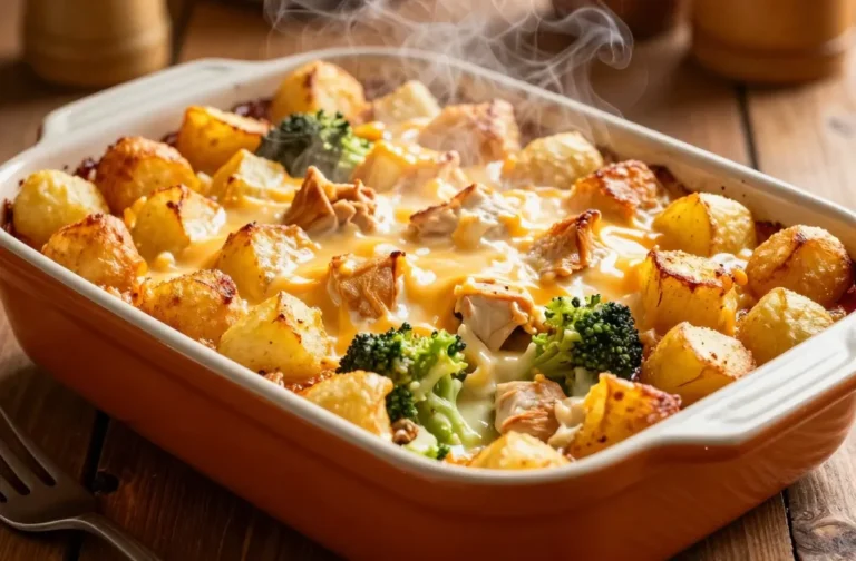Cracked Out Chicken Tater Tot Casserole: Comfort Chaos