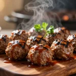 Bbq Meatballs: Whip Up Juicy, Glazed Perfection