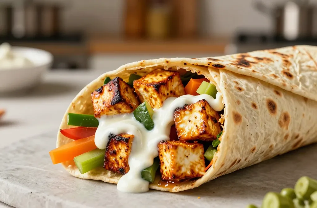 Paneer Shawarma: Quick Night-Wave Pita Delight