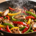 Sizzling Chicken Fajita Fiesta in 20 Minutes