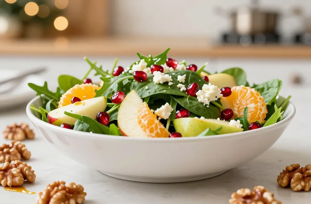 Christmas Salad: a Festive Crunch in a Bowl