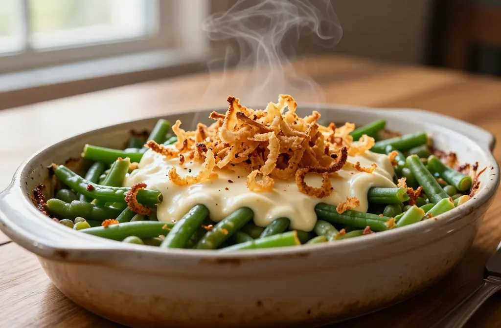 Greenbean Casserole: Comfort in One Crunchy Bite