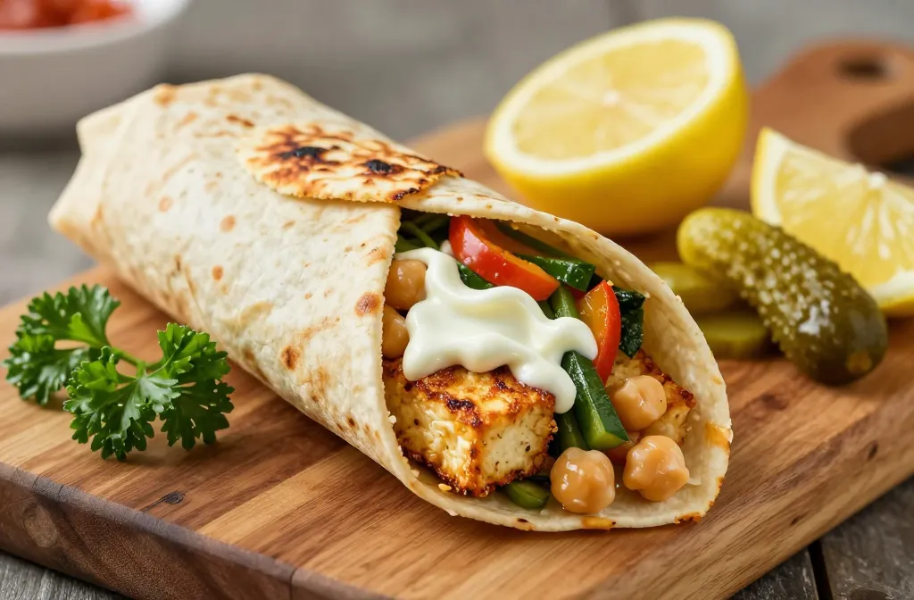 Veg Shawarma: Crackling Crunch, Bold Flavors