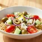 Mediterranean Orzo: Sunshine in a Bowl