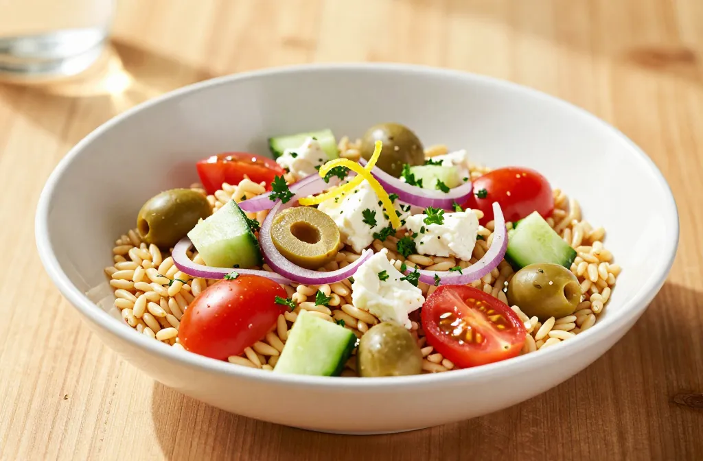 Mediterranean Orzo: Sunshine in a Bowl