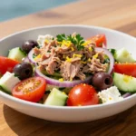 Mediterranean Tuna Salad: Quick, Zesty Dinner Delight 2 Mediterranean Tuna Salad: Quick, Zesty Dinner Delight