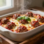 Meatball Casserole: Cozy One-Pan Night Dinner 2 Meatball Casserole: Cozy One-Pan Night Dinner