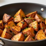Pan Roasted Sweet Potatoes: Crispy Perfection in Minutes